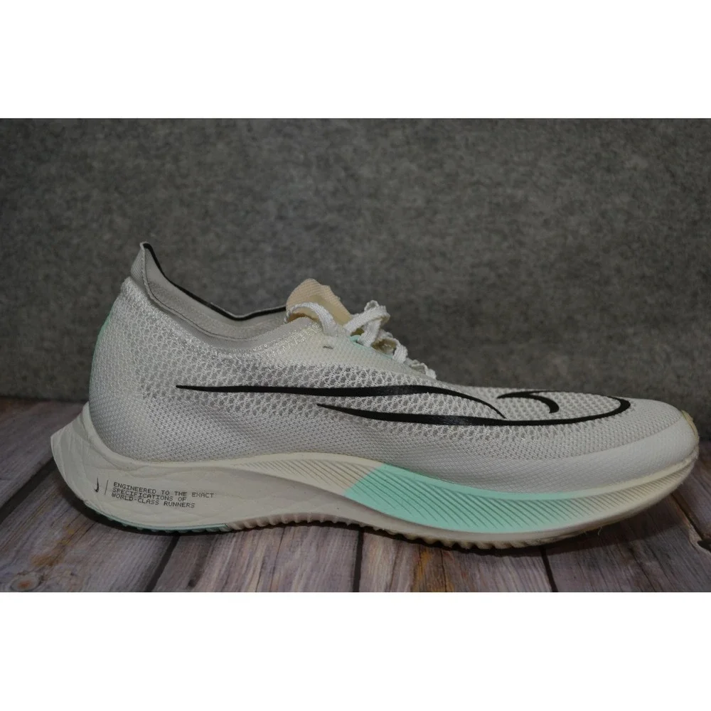 Nike ZoomX Streakfly Shoes Mens 7.5 White‎ Racing Running Sneakers FV0166-101